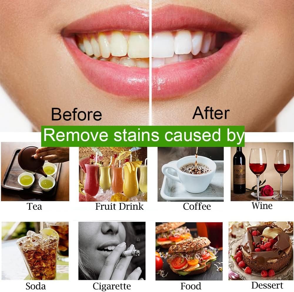 100% Natural Activated Carbon Strong Formula Dental Whitening Black Cleaning Powder