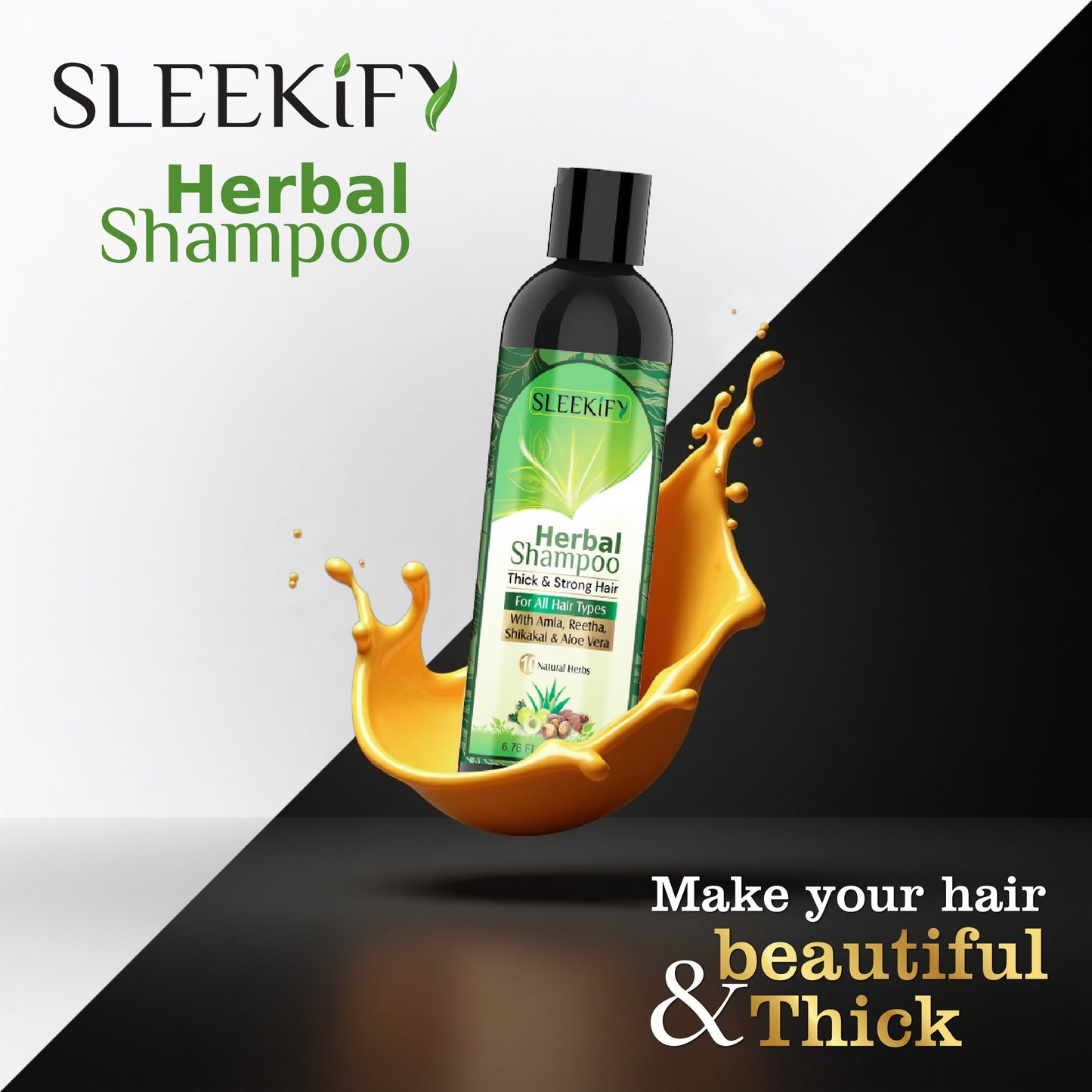 The Ultimate Herbal Hair Shampoo 200ml