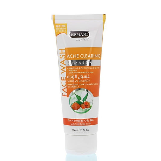 Neem Turmeric Face Wash 100ml Tube