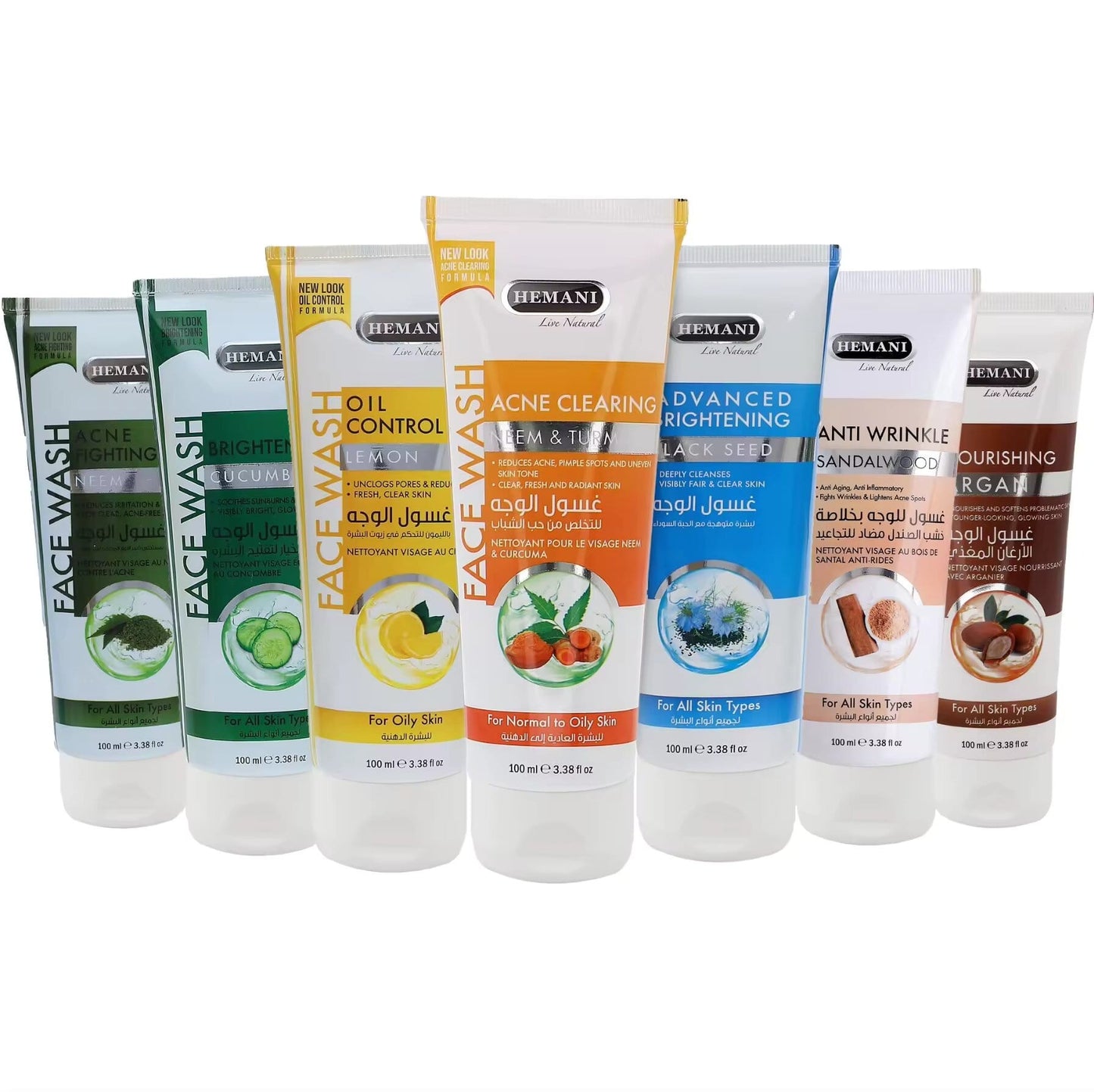 Neem Turmeric Face Wash 100ml Tube