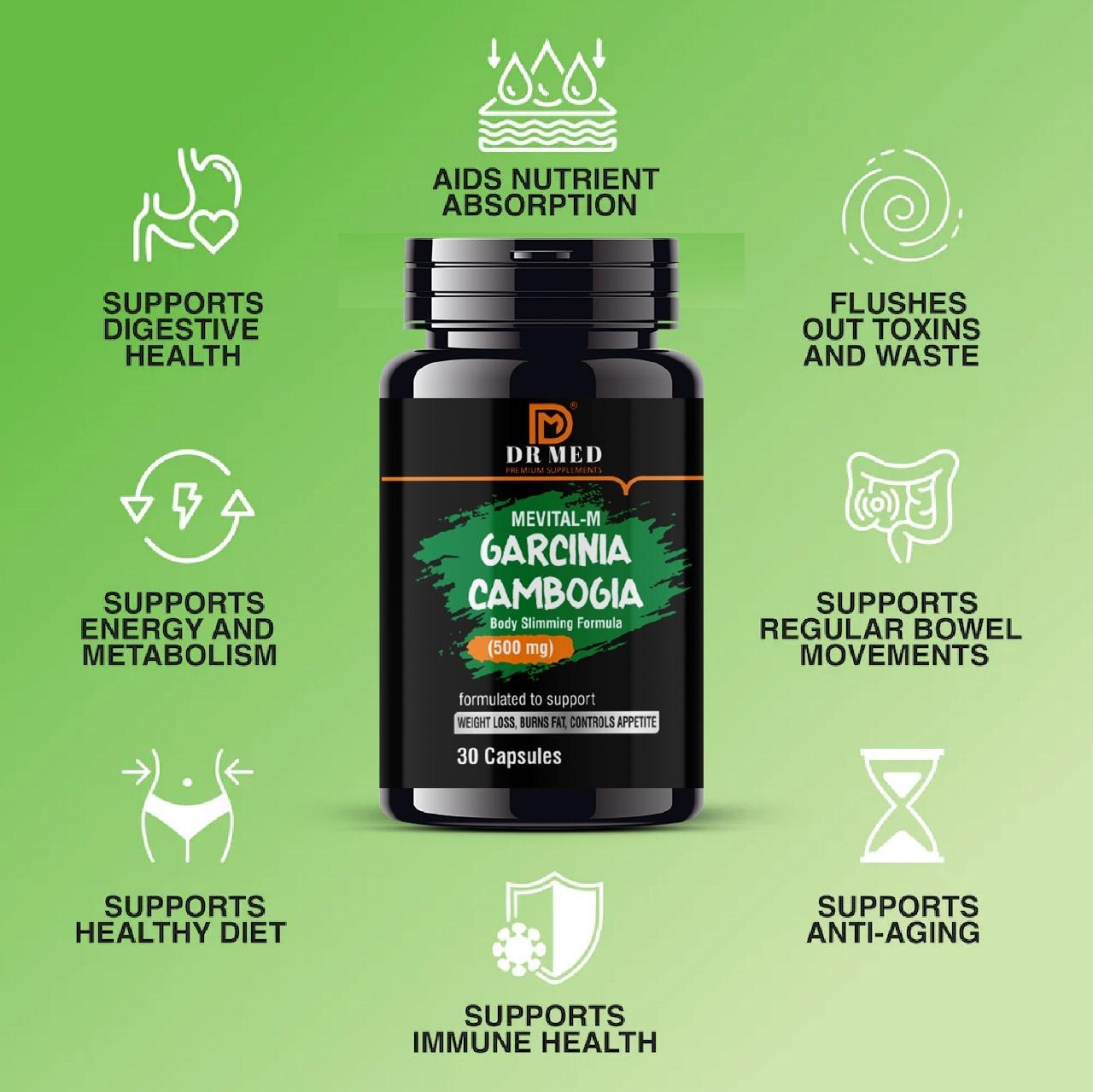 Capsules For Loss Weight, Burns Fat &amp; Control Appetite 30 Capsules